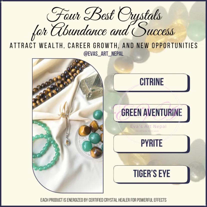 Four Best Crystals for Abundance and Success